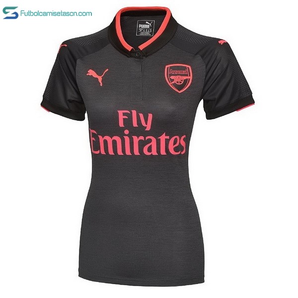 Camiseta Arsenal Mujer 3ª 2017/18